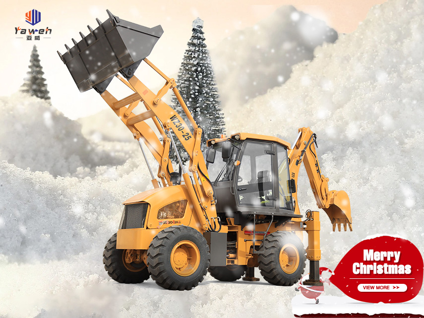 China Construction Machine 30-25 YAWEH Brand Backhoe Loader From Factory