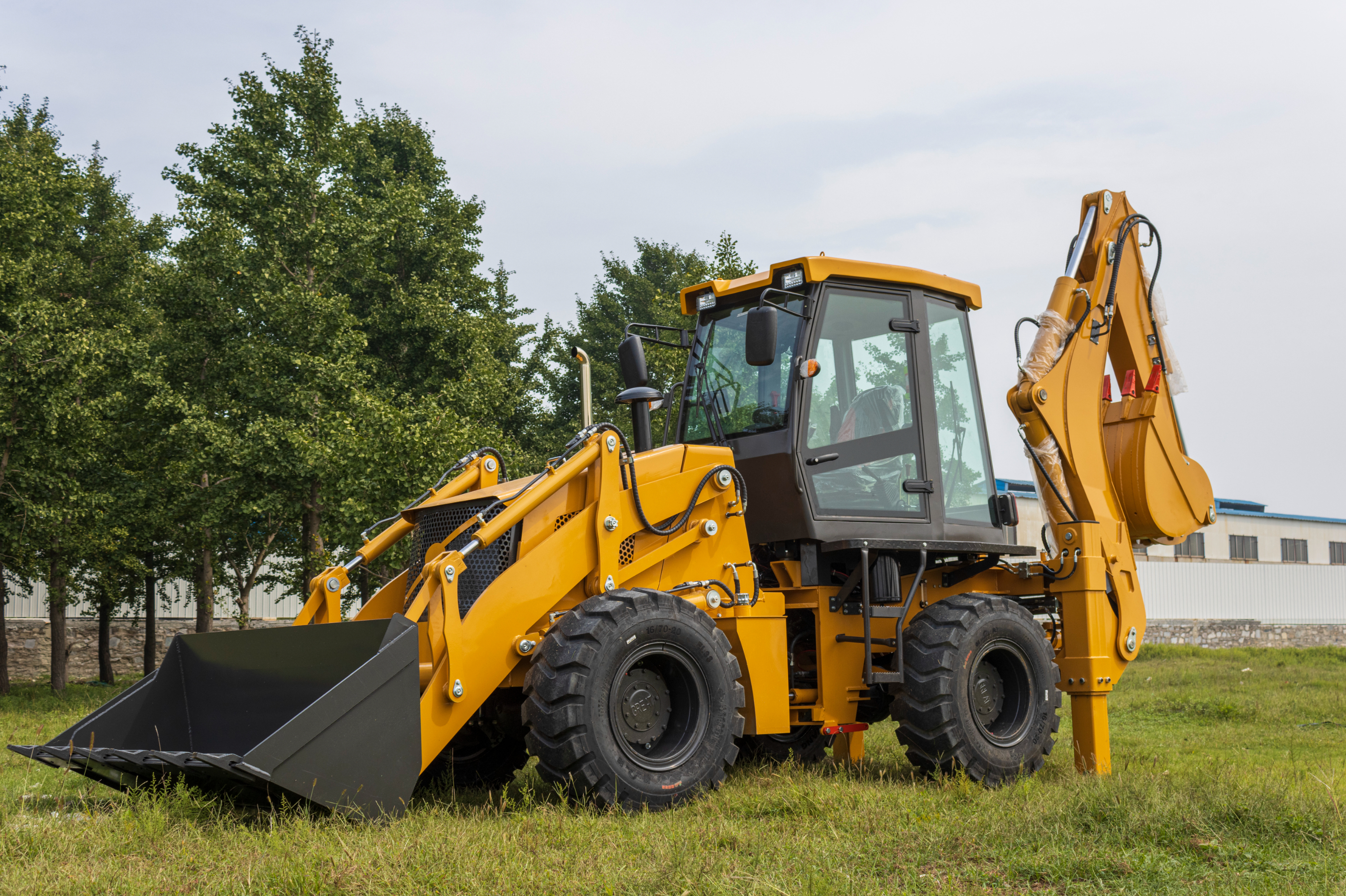 China Construction Machine 30-25 YAWEH Brand Backhoe Loader From Factory